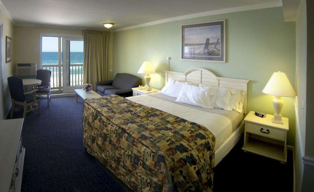 Drifting Sands Oceanfront Hotel Ship Bottom Zimmer foto